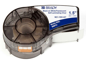 Brady M21-1500-427 Self-Laminating Wire Markers Brady M21-1500-427