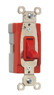 Pass & Seymour PT20AC3-RED PlugTail, 20amp 120/277v 3way Switch, Red Pass & Seymour PT20AC3-RED