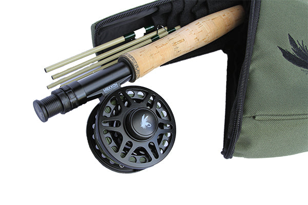 Ammoon Portable Fishing Rod and Reel Combo Set Carbon Fiber Telescopic Rod, Spinning Reel, Tackle Box with Lures, Hooks, and Swivels Travel Bag