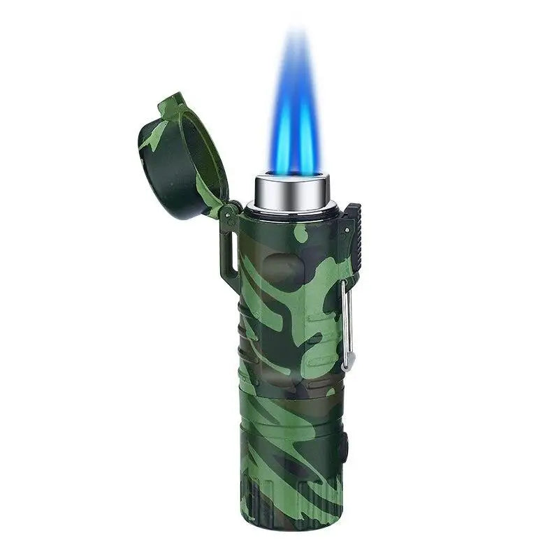 Briquet Tempête Flame Torch Vert