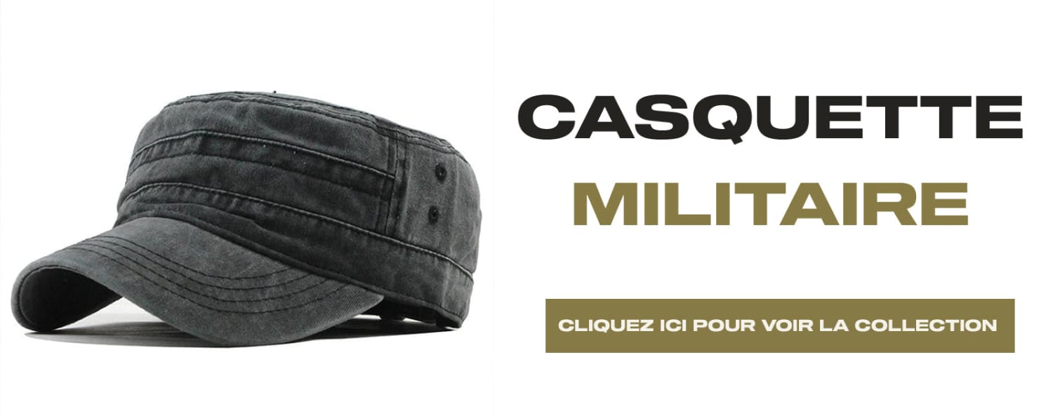 Casquette militaire 