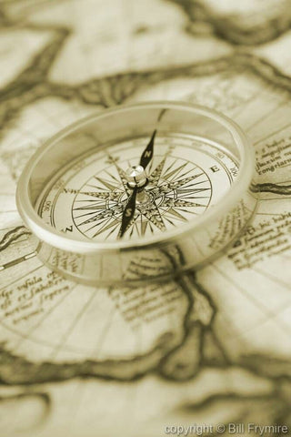 Wie benutzt man einen Kompass?