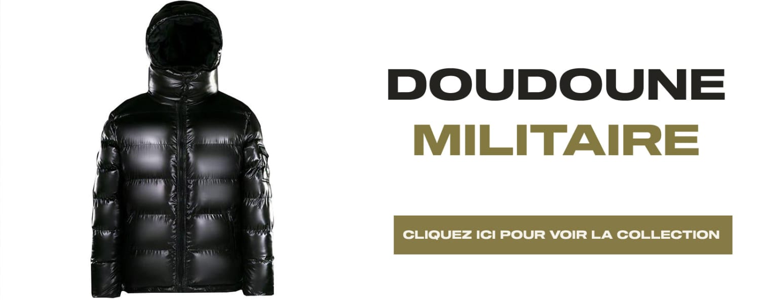 Doudoune militaire 