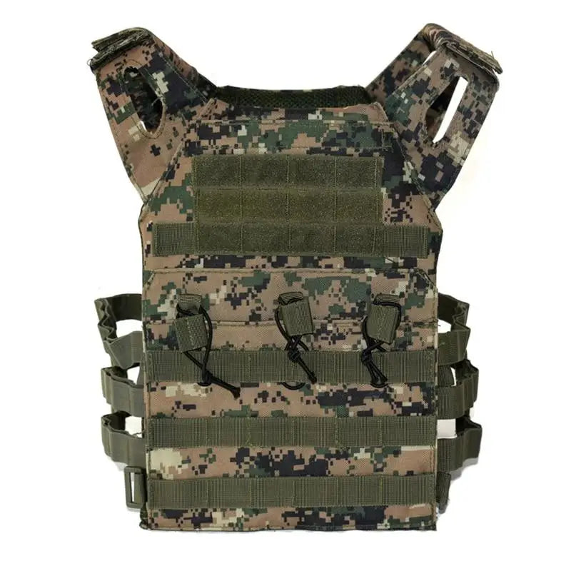 Gilet Tactique Militaire - CP Camouflage - BlackOpe