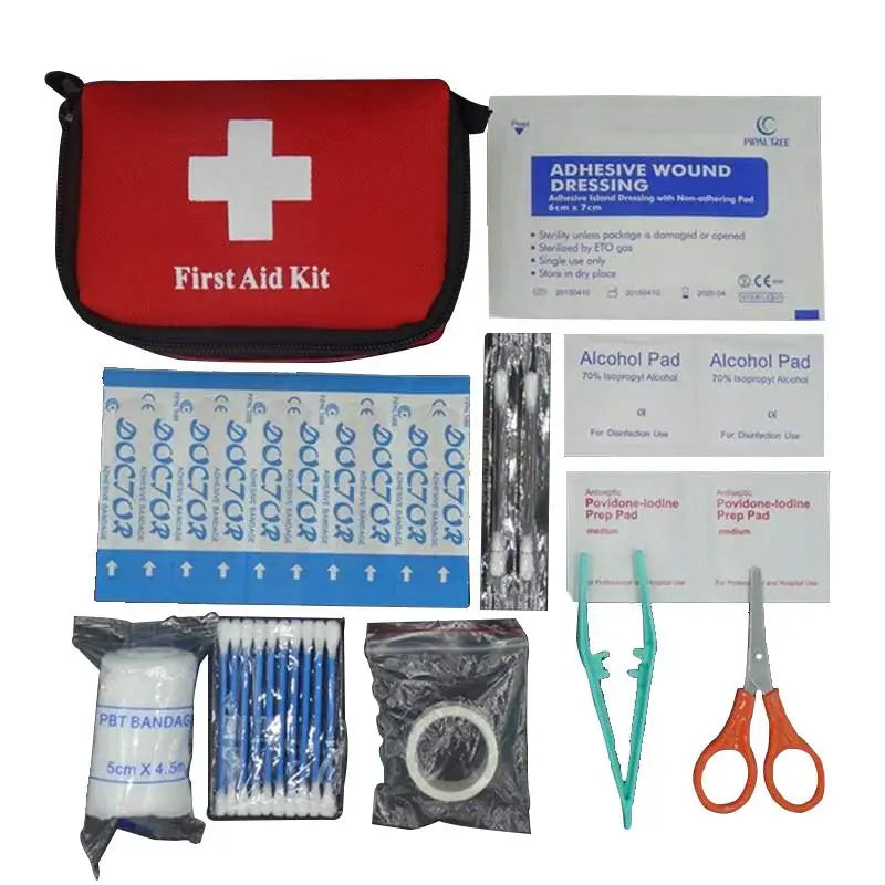 Yimai Trousse de Premiers Secours, Mini Kits de Survie Petite Trousse de  Survie d'urgence 96 Pièces pour Voiture Maison Lieu de Travail Voyage  Camping Randonnée et Sports en Plein Air : 