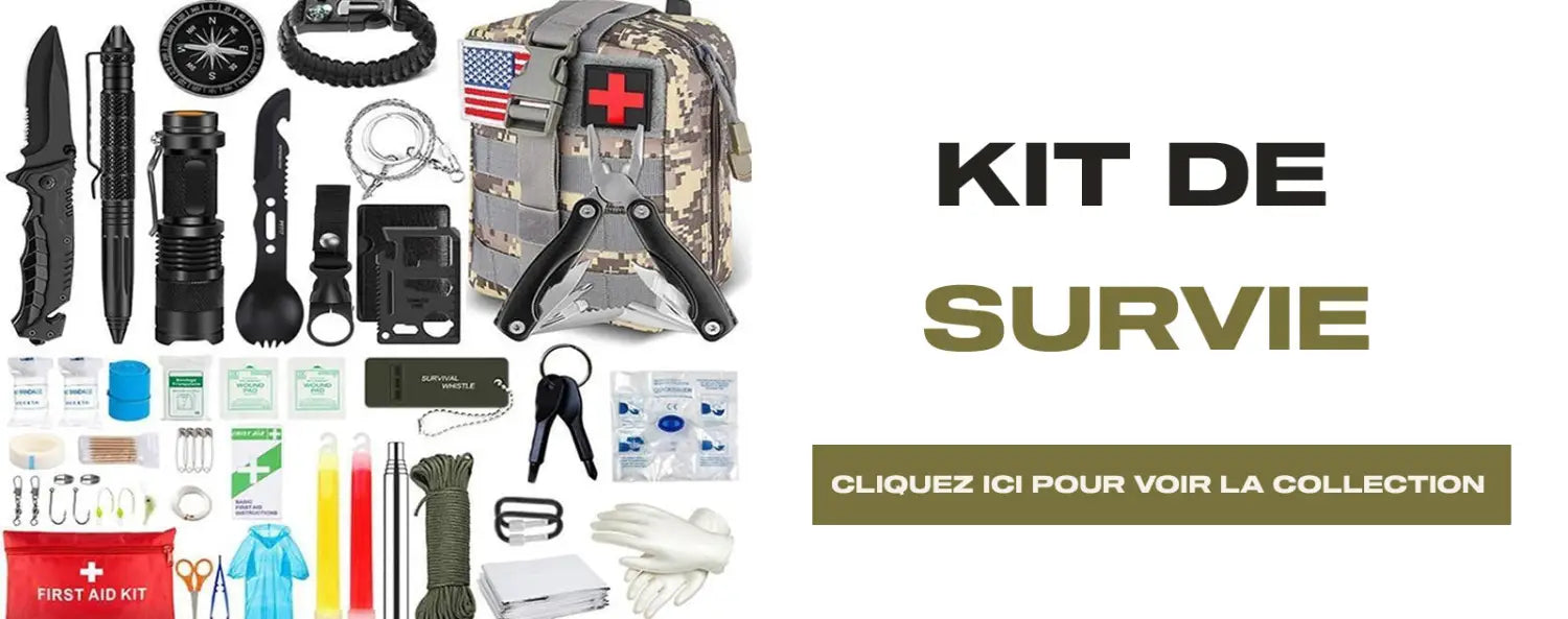 Boutique Survivaliste, le meilleur choix d'un équipement de survie pour  votre base de repli et camp survivalisme