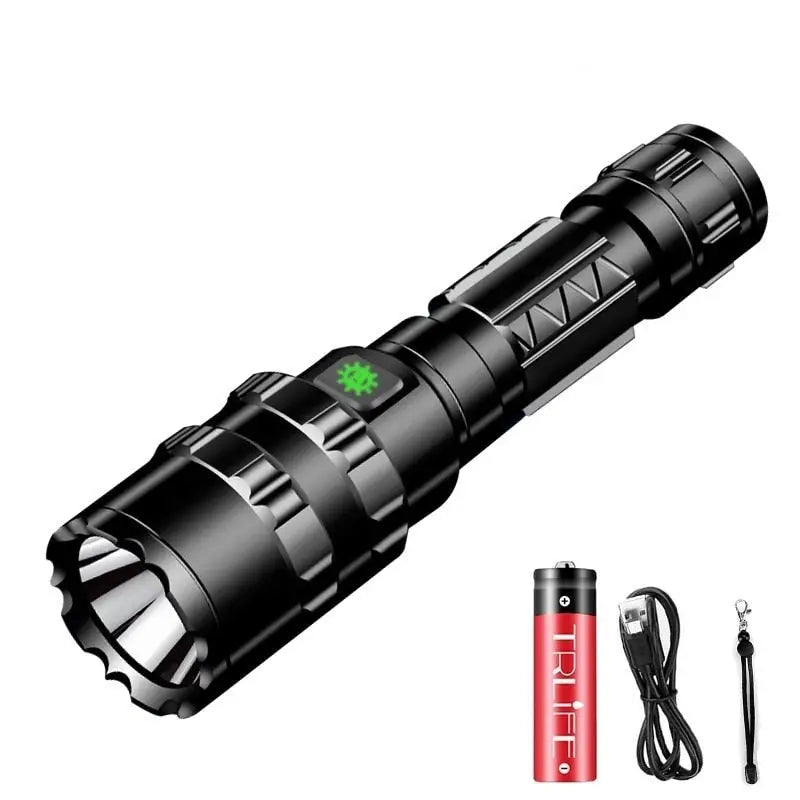 LAMPE TORCHE MILITAIRE tactique super puissante éclairage LED ultra avec  zoom EUR 27,90 - PicClick FR