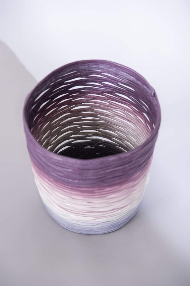 Recycled Planter (Mauve/Ombre)