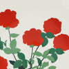 Swatch of color Red Bouquet on Ivory