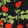 Swatch of color Climbing Roses -  Red on Black