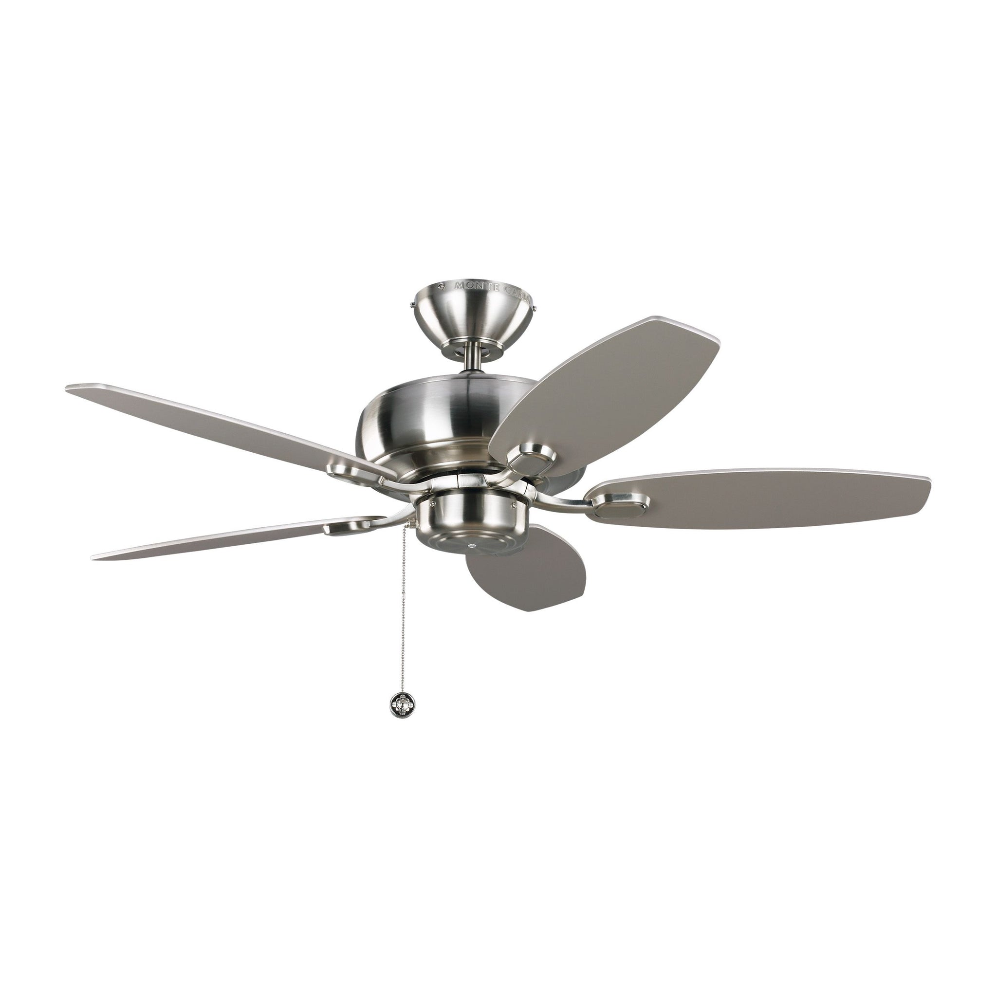 Centro Max II Ceiling Fan Brushed Steel