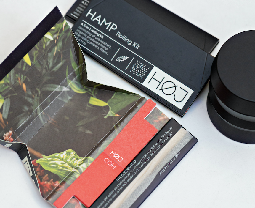 HAMP papers  HØJ unique rolling kit experience