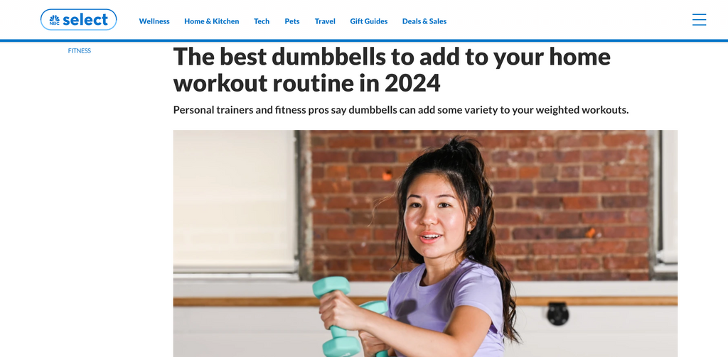 The best dumbbells to add to your home workout routine in 2024