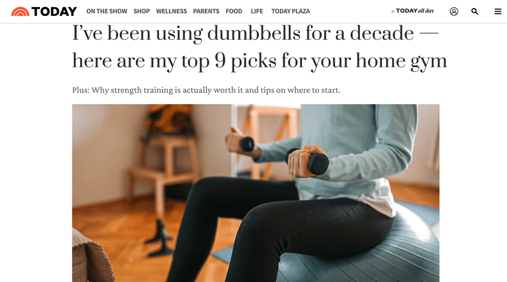 I’ve been using dumbbells for a decade — here are my top 9 picks for your home gym