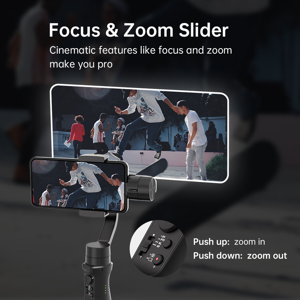 Focus & Zoom slider