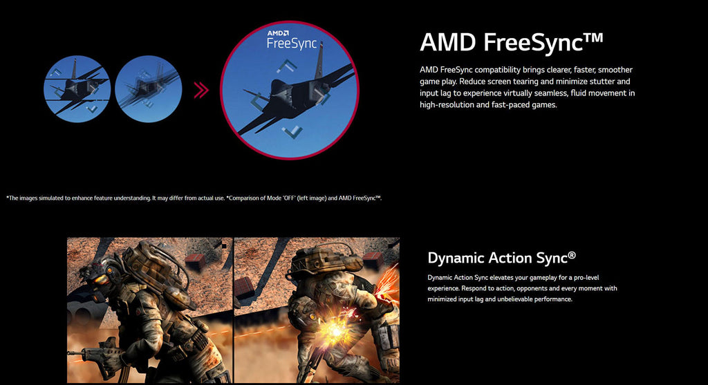 AMD FreeSync™, Dynamic Action Sync®