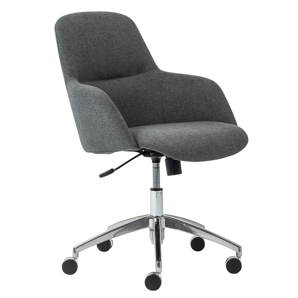 dark grey office chair