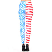 Sujetador deportivo American Flag Print Leggings