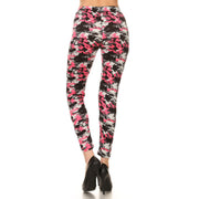 Sujetador deportivo Pink Camouflage Print Leggings