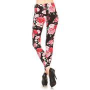 Sujetador deportivo Rose Floral Print Leggings