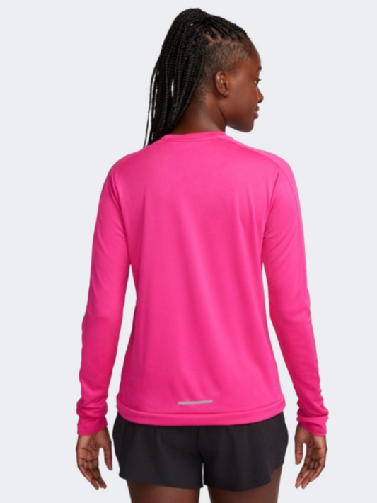 Nike Dri-Fit Swoosh Women Running Long Sleeve Black/White Dm7769-010 – Mike  Sport Iraq