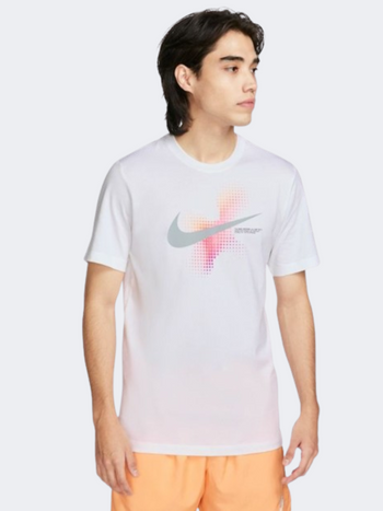 Dm7777-010 W Nk Swoosh Run Ss Top Black White – Mike Sport Iraq