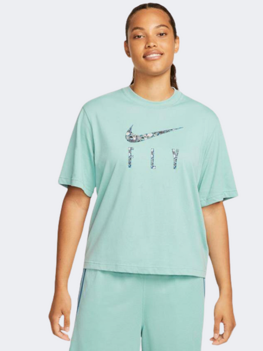 Nike Yoga Dri-Fit Women Training T-Shirt Oil Green Dm7025-386