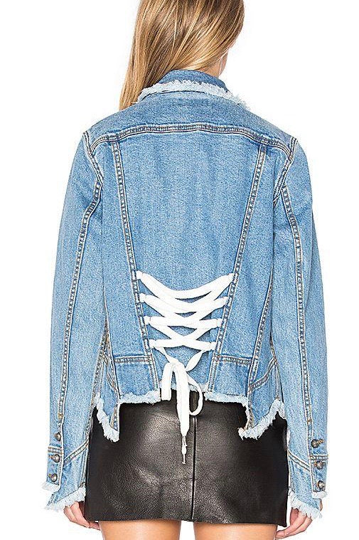 aje denim jacket