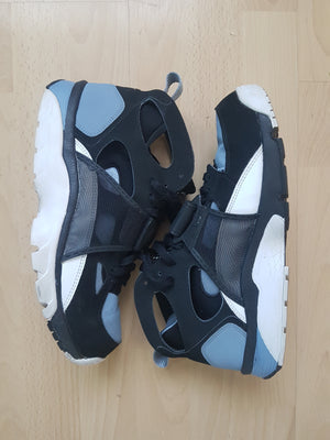 nike huarache cool blue