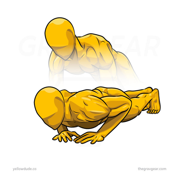 push up yellow dude