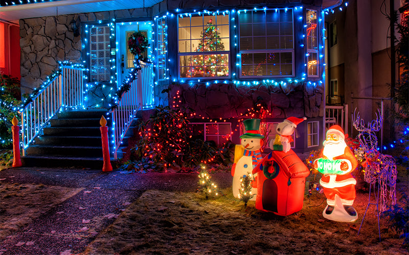 Christmas lights outdoor