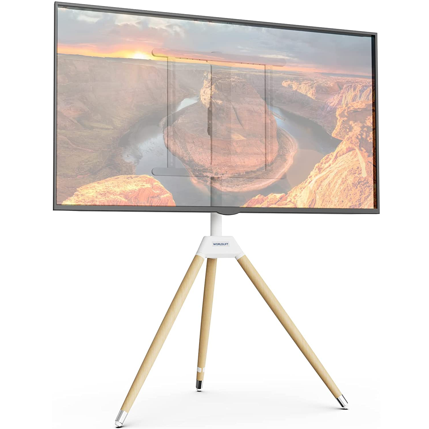 Suport TV rotativ, tip trepied, pentru podea, TV 32-60 inch