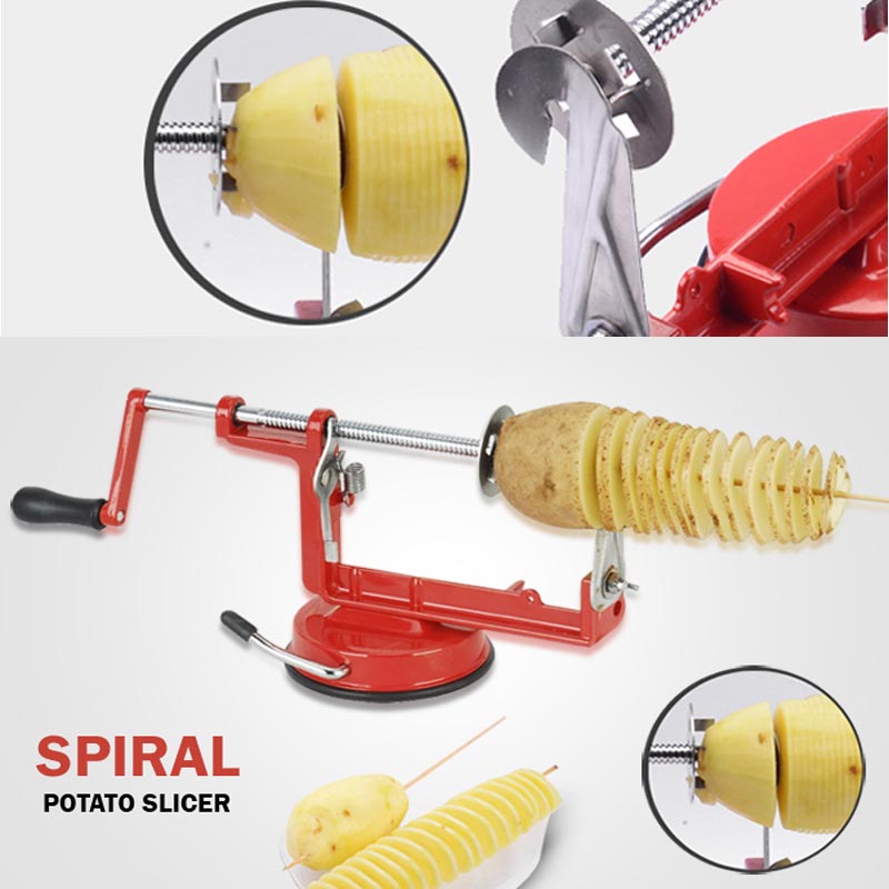 Dispozitiv pentru taiat cartofi in spirala Spiral Potato Slicer