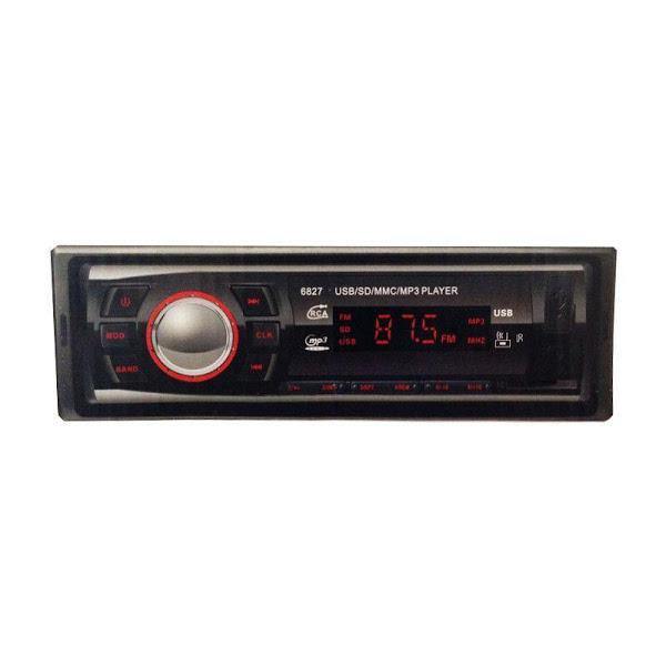 MP3 Player auto 6827, USB, slot SD, ceas digital