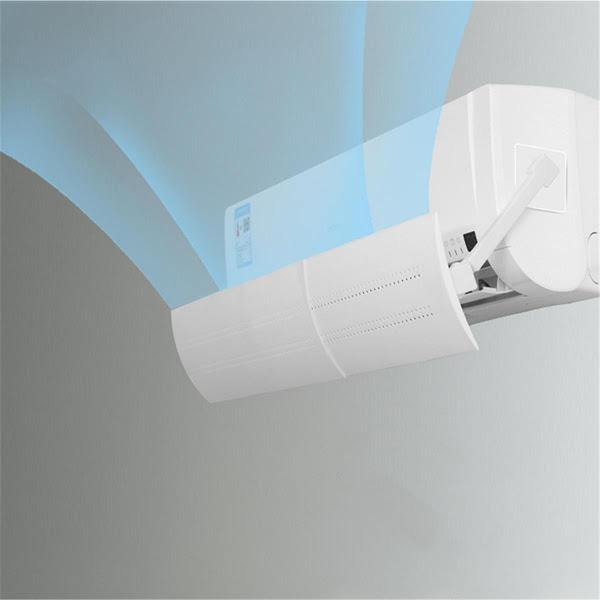Deflector reglabil pentru aer conditionat, protectie jet de aer rece