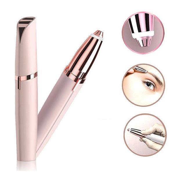 Epilator trimmer pentru sprancene cu precizie inalta tip stilou, Flawless Brows