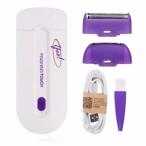 Epilator reincarcabil cu lumina, tehnologie Sensa-Light, Finishing Touch Yes