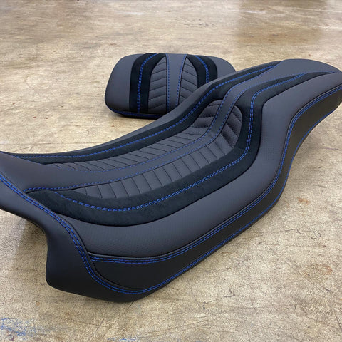 custom roadglide seat, harley davidson roadglide and streetglide