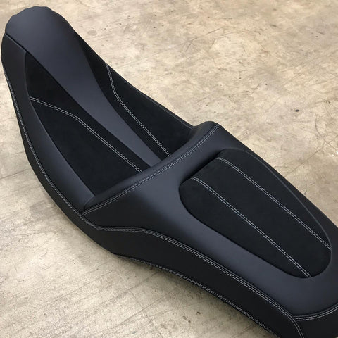 Custom Indian motorcycle seat