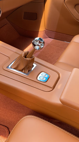 custom built console in a 1962 impala