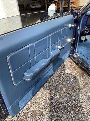 1967 Impala Custom built door panels by BUX Customs