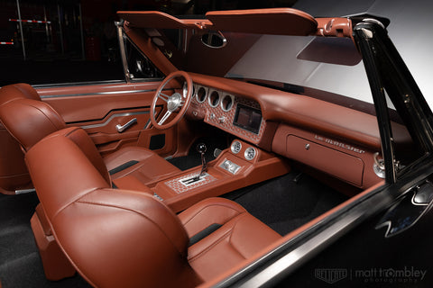 Lemans custom interior pro touring hot rod