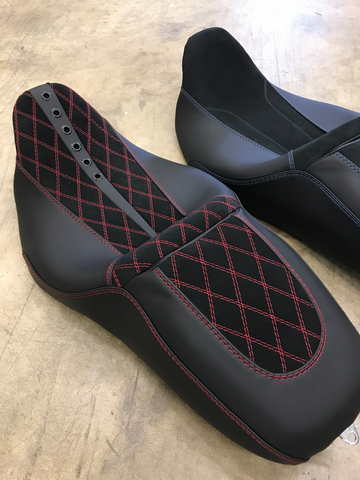 custom streetglide seat covers