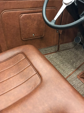 custom hot rod interior 1932 ford