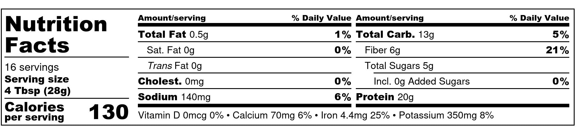 Tejari Organic Apples and Green Nutritional Label