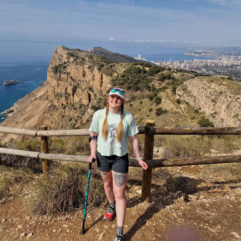Sarah Hiking Changed My Life on Crutches