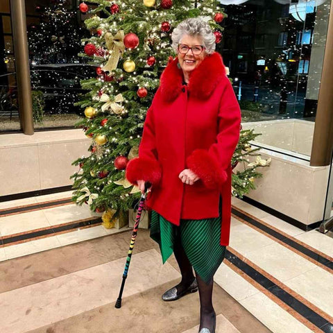 Prue Leith Injury Mobility Aid Christmas