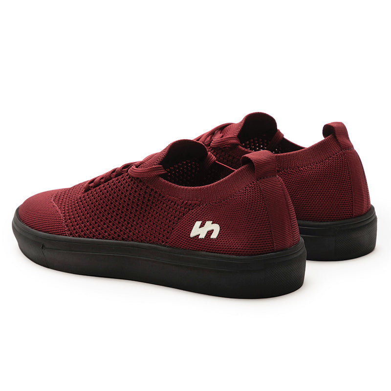 Luft - Ultralight Sneakers - Crimson Red By Flatheads | Casual Shoes for Men