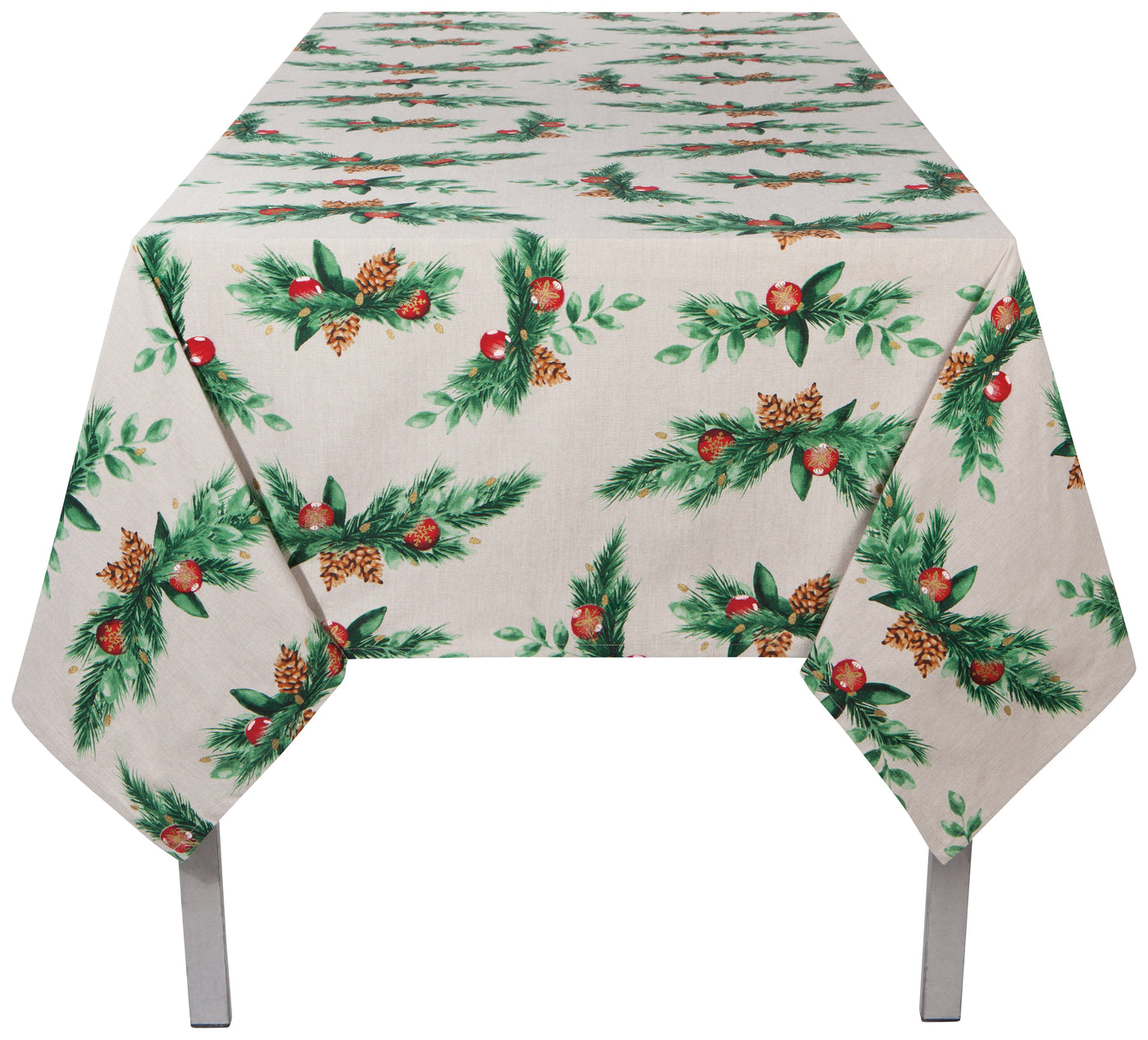 Danica Now Designs Tablecloth 60 x 120 Inch, Deck the Halls – Kitchen ...