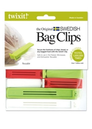 Twixit! Bag Clips - 2 Super & 8 Medium Clips - Jaz